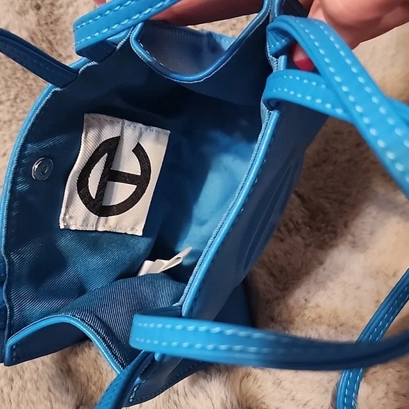 Telfar Mini Bag in Cyan Blue - Picture 8 of 8